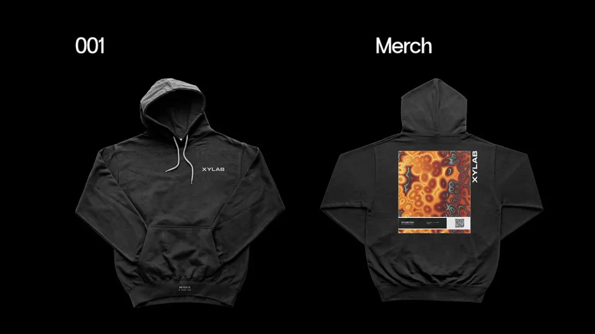XYLAB merch hoodies