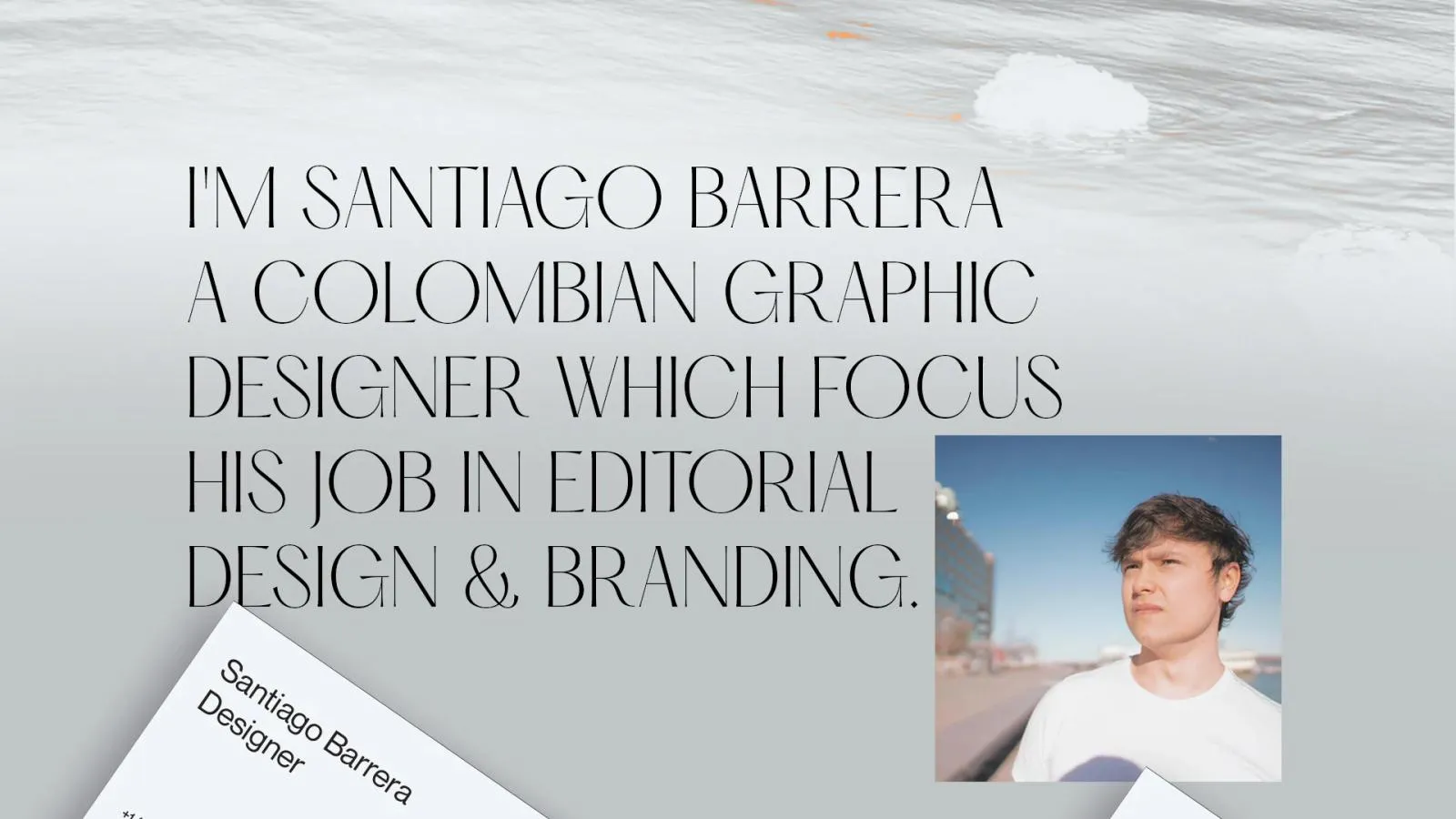Personal branding portrait