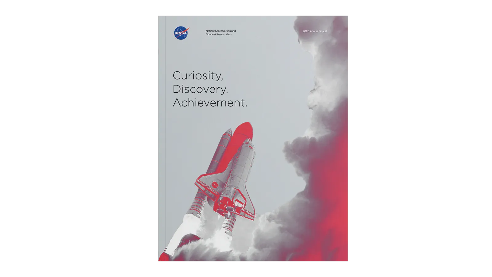NASA annual report icon