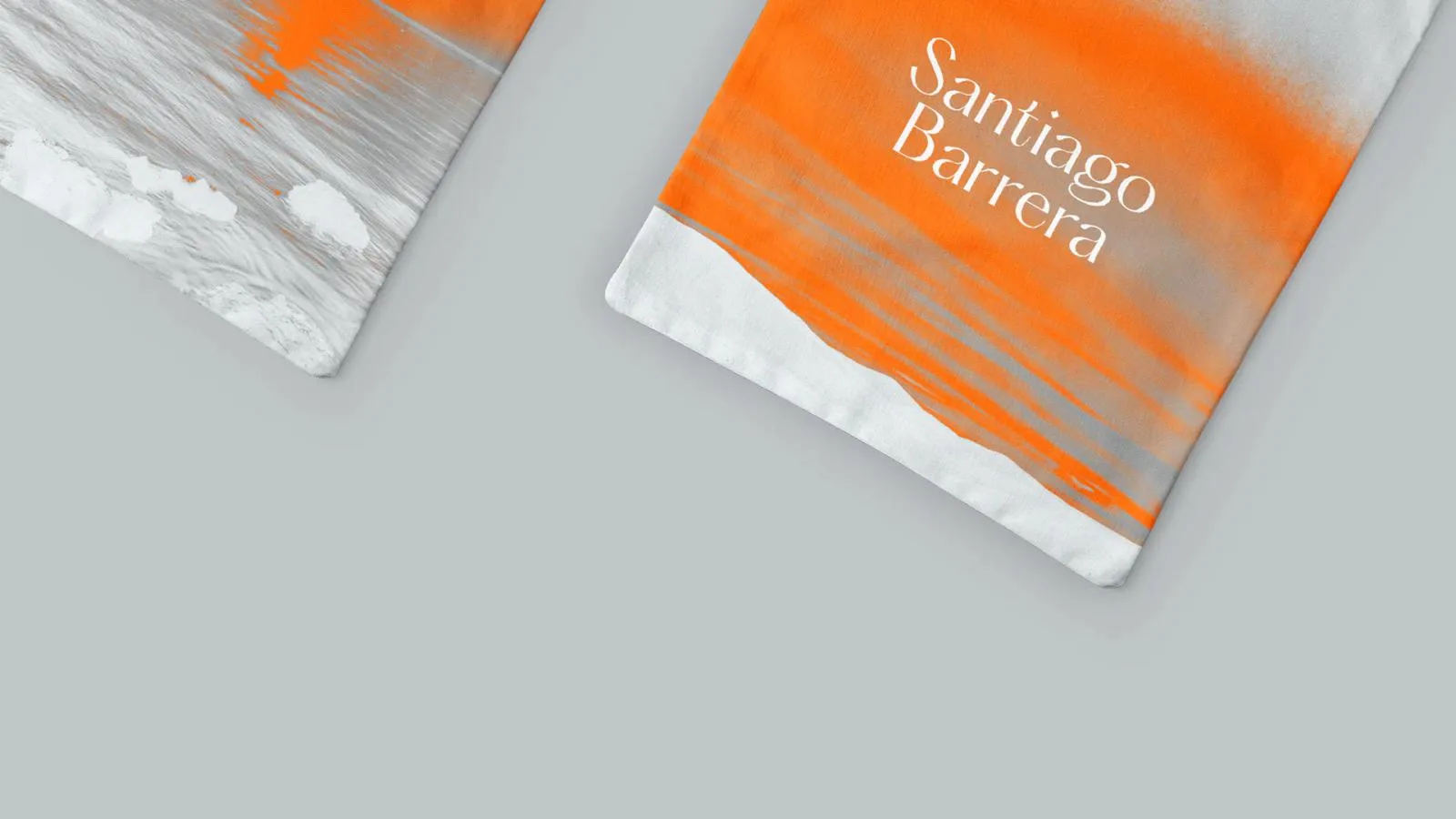 Personal branding tote logo