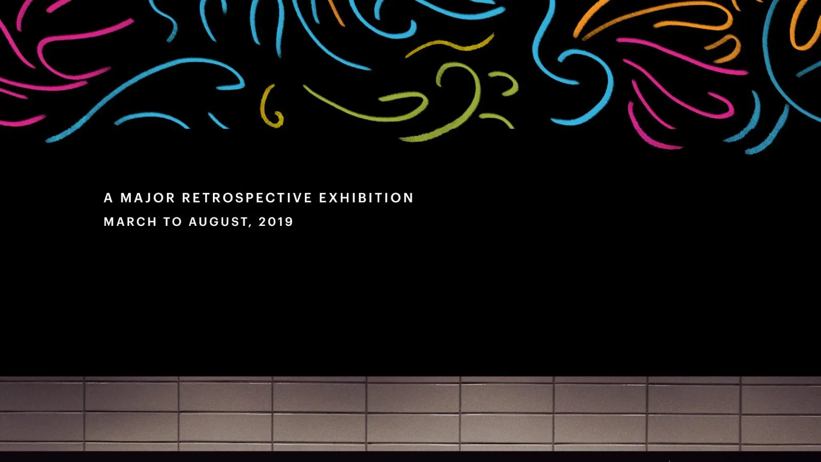 Milton Glaser exhibition line