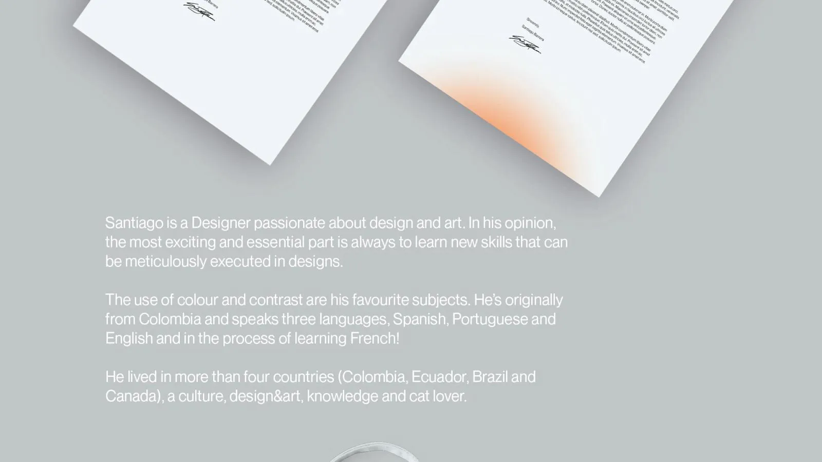 Personal branding colour